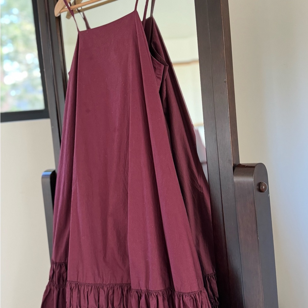 Banana Republic Poplin Backless Maxi dress, size xs